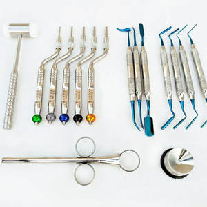 Kit Profesional de Cirugía de Elevación de Seno Maxilar para Implantes Dentales, Osteótomos, Instrumentos para Injerto Óseo con Martillo - Product Image 1