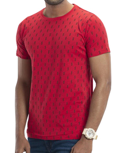 Camiseta OEM para hombre ESTILO PUNK Argyle Patrón Ecológico 100% Algodón orgánico Calidad de lujo Directo de fábrica Precio competitivo - Product Image 2
