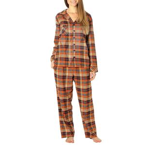 Conjunto de pijama de dormir para mujer de tamaño personalizado | Pijama largo y corto traje de noche de algodón/poliéster a la venta - Product Image 1