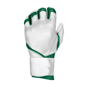 Guantes de bateo de béisbol de cuero genuino de calidad superior para hombres y adultos Todas las tallas para jóvenes para entrenamiento - Product Image 3