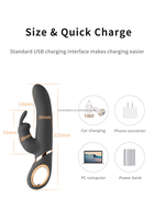 Premium Kaninchen-Vibratoren Großhandel, rotierender G-Punkt-Stimulator, Klitoris-Stimulator, individueller Dildo, Sexspielzeug für Frauen