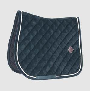 Tela satinada personalizada, almohadilla de sillín de doma en inglés, Logo de algodón, Color Cob, Material de forro, espuma de origen, tamaño completo, LLT - Product Image 3