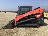 Chargeuse sur pneus Kubota SVL97-2 d'occasion, équipement de construction pour travaux lourds