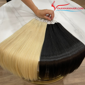 Calidad superior Cabello de plumas extremadamente suave y sedoso Cabello humano Extensión de cabello de plumas de cabello humano vietnamita Precio al por mayor - Product Image 1