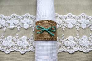 Anneaux de serviette modernes écologiques multi-matériaux pour la décoration de table - Product Image 5