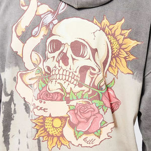 Sudaderas con capucha impresas personalizadas para hombre OEM Factory Fashion Fit Diseños gráficos Opciones de impresión de logotipos disponibles en todos los tamaños - Product Image 5