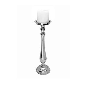 CREATIVE SHAPE METAL SILVER <b>CANDLE</b> <b>HOLDER</b> for INDOOR & <b>OUTDOOR</b> HOME DECORATION - Product Image 1