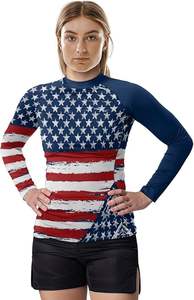 Ensemble de rashguard et de pantalon de compression MMA personnalisable OEM Waseem Impex, 100% polyester, vêtements de compression pour l'entraînement, séchage rapide, arts martiaux - Product Image 4