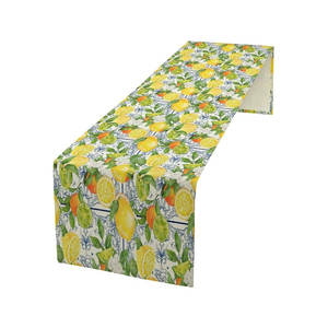 Bulk Supply Digital Printed Pure Cotton Material Customized Design Vibrant Color Table Runner - Product Image 3