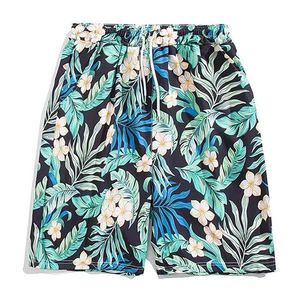 <b>Men's</b> Casual Quick Dry Beach <b>Shorts</b> Premium Quality Sublimation Design <b>Elastic</b> <b>Waist</b> Closure Mesh Lining Pockets Latest Newest - Product Image 1