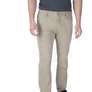 Pantalones vaqueros de algodón y poliéster de alta calidad para hombre, ropa para exteriores, tamaño personalizado, diseños OEM, pantalones vaqueros para hombre - Product Image 1