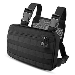 Dernière mode Logo personnalisé Chest Rig Sac pour hommes Tissu en nylon imperméable pour les voyages Sports de plein air - Product Image 2