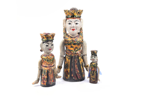 Décoration de maison, prix de gros, Design traditionnel, objets décoratifs, marionnette d'eau en bois de Jackfruit, fée dame du Vietnam - Product Image 5