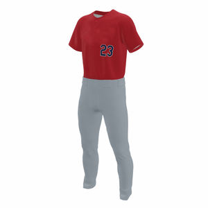 Vêtements de sport légers et personnalisés avec logo pour hommes, uniforme de baseball coupe régulière, taille plus pour l'entraînement disponible à la vente - Product Image 3