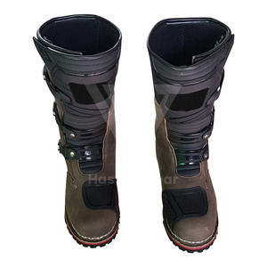 Nuevo estilo de cuero de vaca hecho para motocicletas, zapatos de carreras hechos a medida, zapatos de carreras para motociclistas, carreras, Motocross, zapatos de cuero - Product Image 2