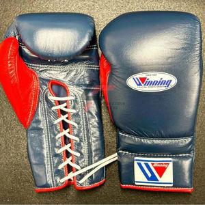 Gants de boxe de qualité supérieure, fabriqués sur mesure, à lacets, pour le Muay Thai, le kickboxing, l'entraînement, la compétition, la boxe - Product Image 5
