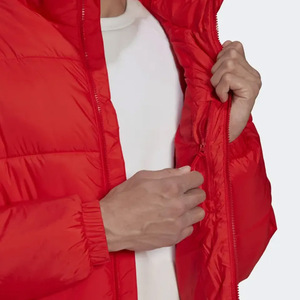Wholesale OEM Custom Men's Coated Puffer <b>Jacket</b> Outdoor <b>Soft</b> <b>Shell</b> Stand Collar <b>Hooded</b> Winter Front Logo Breathable Cotton-Lined - Product Image 3