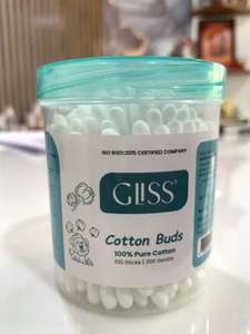 Hisopos de Algodón Suaves Premium, Naturales, Blancos, Cuidado Puro, Higiene, 200 Unidades, Frasco de Plástico, Doble Cabeza, de MADHAV MANUFACTURERS a Precio Especial - Product Image 4