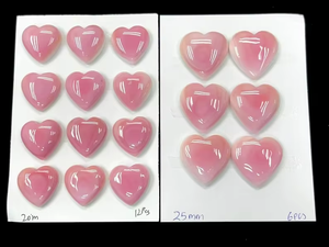 Natural Pink <b>Queen</b> Conch Shell High Quality Handmade Pink <b>Queen</b> Conch Shell Heart Cabs Pink Opal - Product Image 5