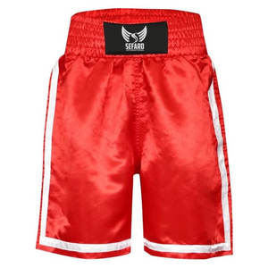 Shorts de boxe de haute qualité en quantité en vrac Shorts de boxe en matériau durable Shorts de boxe de vente chaude - Product Image 1