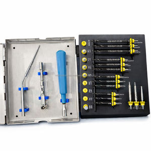 Kit de Instrumentos Quirúrgicos para Implantes Dentales, 27 Piezas, Herramientas de Acero Inoxidable de Grado Médico para Procedimientos de Colocación de Implantes - Product Image 2