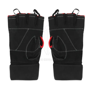 Mejor rendimiento Entrenamiento Fitness Guantes de entrenamiento Gimnasio Guantes de levantamiento de pesas con soporte de muñeca - Product Image 5