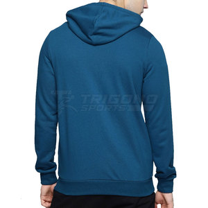 Sweat-shirts d'hiver durables 100% coton, basiques modernes et confortables avec poche kangourou et capuche réglable - Product Image 2