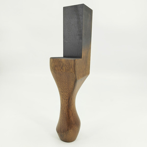 Cambodia Factory Exclusive Quality Various Color Solid Wood Modern Design Replacement Wooden <b>Chair</b> <b>Feet</b> Living Room Bedroom - Product Image 3