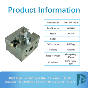 Válvula de Encendido/Apagado de Alta Calidad 14659471 - Pieza Electrónica para Excavadora y Maquinaria de Construcción EC210 - Product Image 3