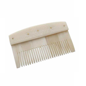 หวีฮอร์นสำหรับแต่งผมธรรมชาติหวีแต่งผมแบบขนควาย/วัวทำมือปรับแต่งได้ตามต้องการ - Product Image 2