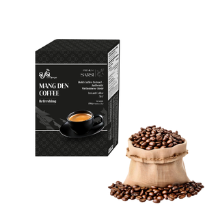 Mang Den Coffee Vietnam Standard Hot Seller Café instantané 5-en-1 Bâtonnets Saveur de salsepareille avec goût neutre Emballage en boîte - Product Image 1