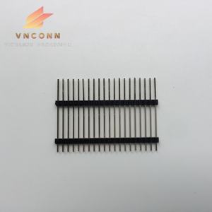 Fournisseur du Vietnam en-tête de broche de 2.54mm simple rangée double broche droite en plastique - Product Image 1