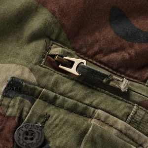 <b>Mens</b> Camo Print Cargo Pants Multi Pocket <b>Loose</b> Fit Workwear <b>Trousers</b> Outdoor Casual Streetwear Utility Pants <b>for</b> Daily Use - Product Image 4