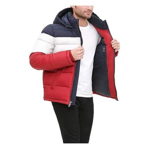 Dernière veste matelassée personnalisée pour hommes, logo personnalisé, veste d'hiver décontractée pour hommes avec poches, veste d'extérieur - Product Image 5