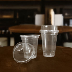 Quang Quan 16/20/24oz Disposable PP Plastic <b>Cups</b> with Lids 95mm Size for Beverages Juices <b>Smoothies</b> Boba Viet Nam Product - Product Image 3