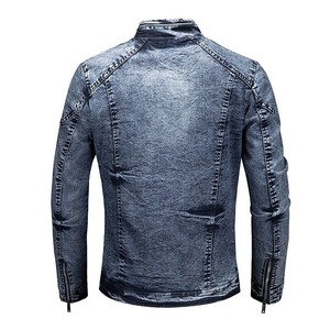 Chaqueta Vaquera Personalizable para Hombre 2026, Estilo Urbano con Cierre de Cremallera Resistente, Directo de Fábrica, Venta al Por Mayor - Product Image 2
