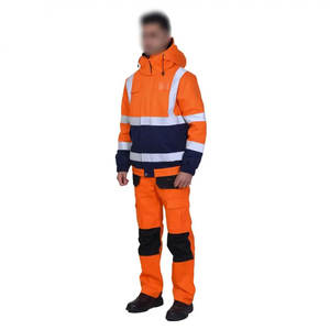 Uniforme de Seguridad Ventilado de Malla para Verano con Paneles Reflectantes, Uniforme de Seguridad Multifuncional para Operaciones Industriales - Product Image 2