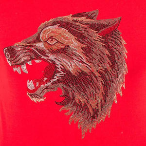 Última moda de invierno logotipo personalizado cuello redondo pulóver sudaderas para hombres manga larga con decoraciones de diamantes de imitación en el frente - Product Image 4