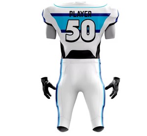 El último diseño, la mejor calidad, uniforme de fútbol americano, alta calidad, transpirable, tendencia superior con mangas cortas, precio al por mayor - Product Image 2