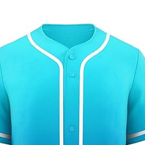 Ensemble de maillots de baseball respirants imprimés sur mesure, haute qualité, 100% polyester, uniformes, personnalisation de la marque de l'équipe, logo personnalisé, col en V, SPORTS - Product Image 2