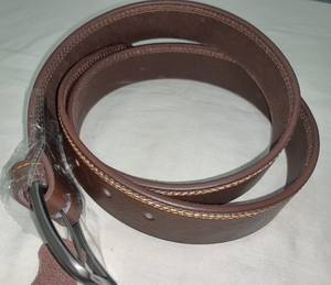 ESPRIT Ceinture classique en cuir véritable de vachette vintage du Pakistan avec boucle à épingle Ceinture de luxe confortable et décontractée, durable et élégante - Product Image 1