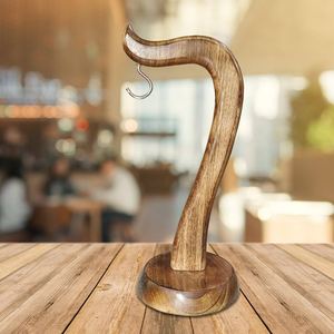 Top Design Table Wood <b>Banana</b> Holder High Quality Handmade Product Modern Simple Fruits Hanger <b>Stand</b> for Home Kitchen Farmhouse - Product Image 4