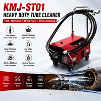 Nettoyeur de tubes électrique robuste KMJ-ST01 2400W 1400-2800 tr/min pour l'élimination de la calcaire, de la rouille, des boues et des blocages