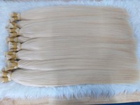 Extensions de cheveux naturels blonds ondulés en vrac, qualité Remy vierge, cuticules alignées, pointes épaisses, double tirage, origine Vietnamienne