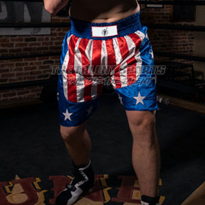 Pantalones Cortos de Boxeo Transpirables para Hombre para Entrenamiento Diario y Práctica, Pantalones Cortos de Boxeo de Secado Rápido para Hombre para Peleas - Product Image 6