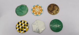 LUXURY MODERN DESIGN WOODEN <b>COASTER</b> HOME BAR HOTEL <b>ROUND</b> <b>COASTER</b> - Product Image 6