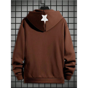 High Quality OEM ODM Service Graphic Printed Pullover Hip Pop Oversized <b>Zip</b> up <b>Pocket</b> Fleece Man <b>Hoodie</b> - Product Image 3