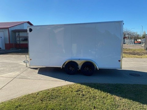 รถพ่วงบรรทุกสินค้า E-Z Hauler รุ่น EZEC7X16XLT-P ขนาด 7x16 ฟุต แบบปิด รับน้ำหนักได้ 2001-3000 กิโลกรัม ผลิตในรัฐมิสซิสซิปปี - Product Image 4