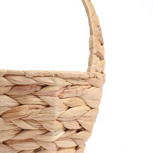 Cestas de Almacenamiento de Jacinto de Agua Natural Tejidas a Mano para Organizar la Habitación de los Niños, Cesta de Almacenamiento para Pascua de Vietnam - Product Image 2