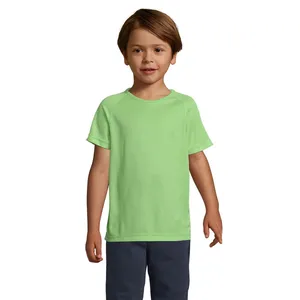 Sporty <b>Kids</b> 140g <b>T</b>-<b>Shirt</b> for Sports Merchandise Promotional <b>T</b>-<b>Shirts</b> - Product Image 1